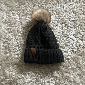 CC Beanie with Pom